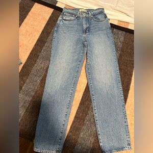 Madewell perfect vintage straight jean